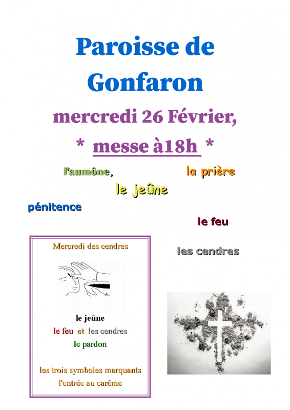 messe des Cendres